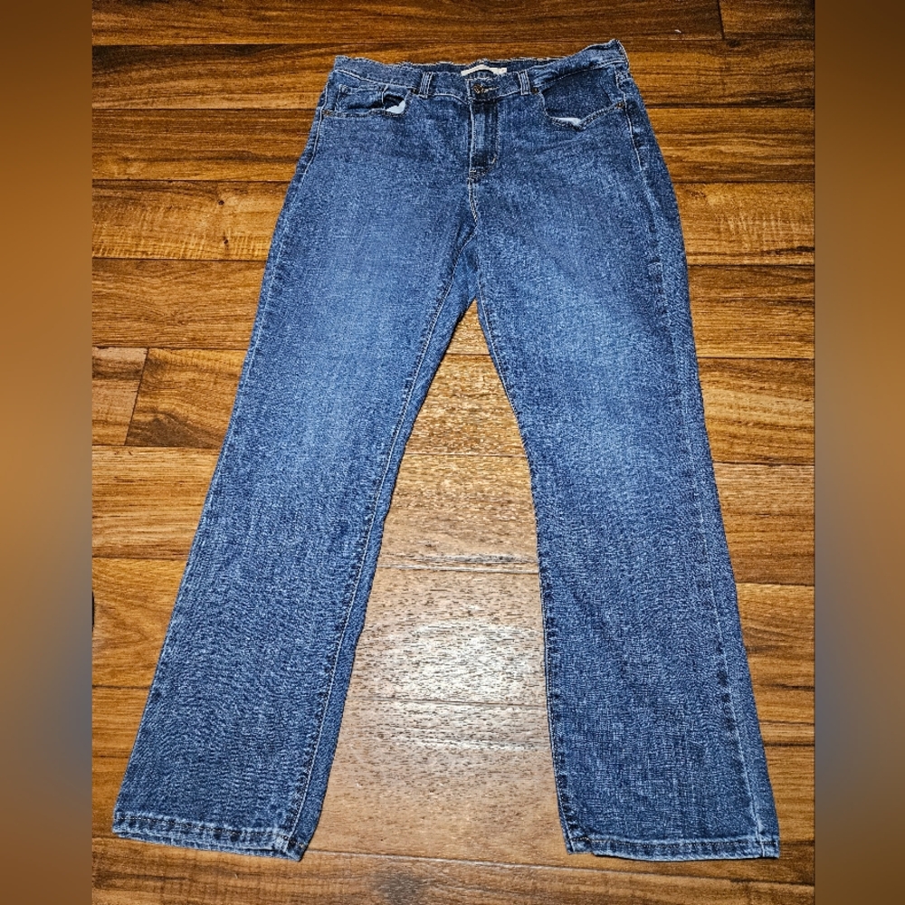 Levi's Women's Classic Straigh Jeans Blue Size 12